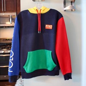 Ralph Lauren Polo Hi-Tech Color-block Hoodie